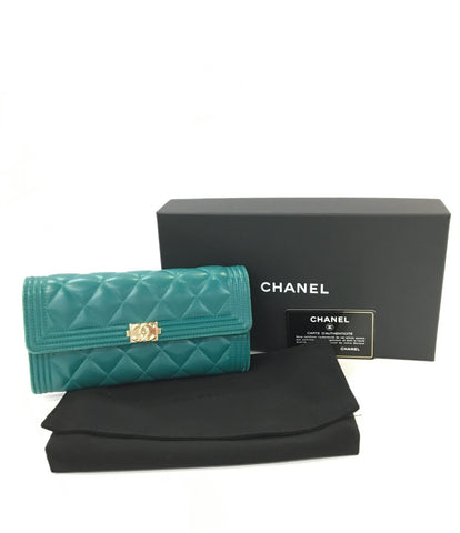 Chanel Long Wallet Boy Chanel Ladies (Long Wallet) CHANEL
