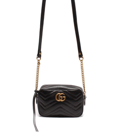 Gucci ความงามผลิตภัณฑ์กระเป๋าสะพายโซ่ GG Mermont 448065 ผู้หญิง Gucci