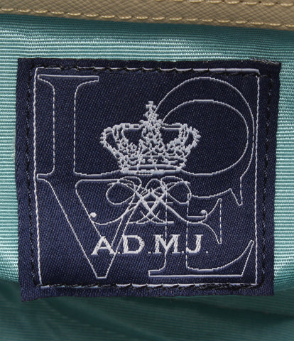 ADMJ Leather Handbag Color Stone Ladies A.D.M.J.