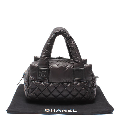 // @香奈儿美容皮革手提包可可椰子女性Chanel