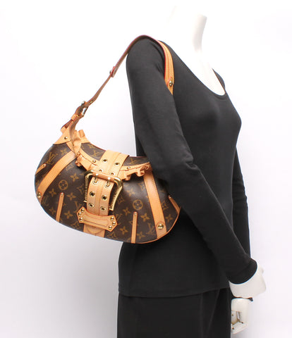 LOUIS VUITTON Louis Vuitton Leonor shoulder bag M92394 monogram canvas  leather brown semi-shoulder one hobo handbag