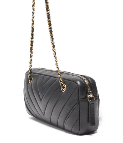 Chanel Chevron Leather Shoulder Bag V Stitch Ladies CHANEL