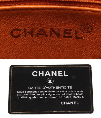 Chanel Leather Handbag Caviar Skin Reprint Tote Womens Chanel