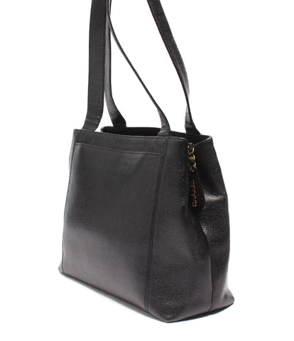 Chanel Leather Shoulder Bag Ladies CHANEL