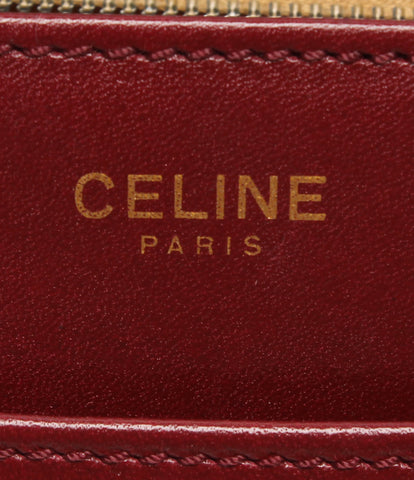 Celine Vintage Leather Shoulder Bag Carriage Bracket Ladies CELINE