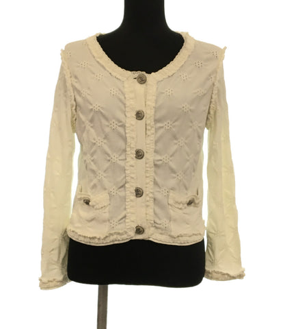 Chanel translated and long-sleeved cardigan Women Size 38 (S) Chanel