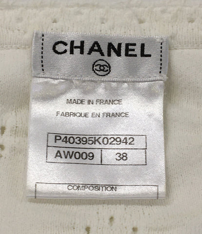 Chanel Translated และเสื้อคาร์ดิแกนแขนยาวขนาด 38 (s) Chanel