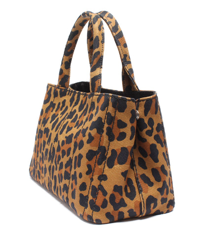 Prada 2way handbag Leopard pattern Kanapa 1BG439 Women's PRADA