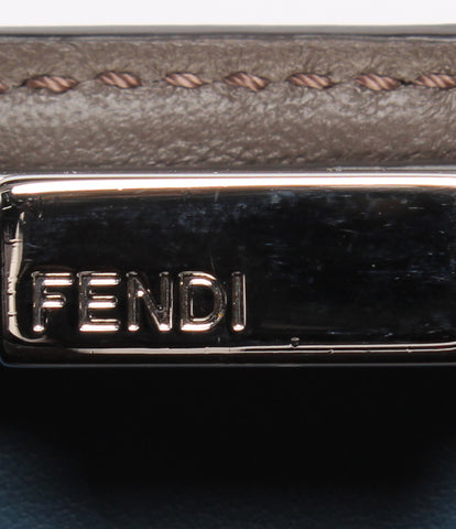 FENDI フェンディ ピーカブー エックスライト ラージ レザーハンドバッグ レディース ホワイト 8BN304