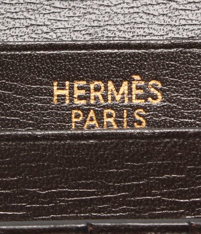 Hermes สองพับกระเป๋าสตางค์□กรัมสำนักพิมพ์ (กระเป๋าสตางค์สองเท่า) Hermes