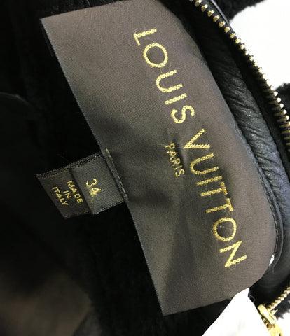 Louis Vuitton สภาพดี No Color Reversible Mouton Coat Ladies SIZE 34 (S) Louis Vuitton