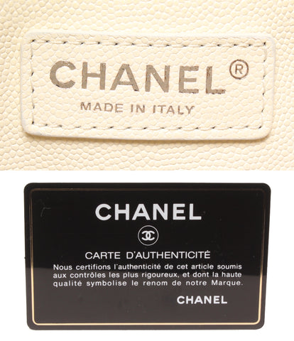 Chanel 2way หนังกระเป๋า Soft Caviar Skin ของ Chanel