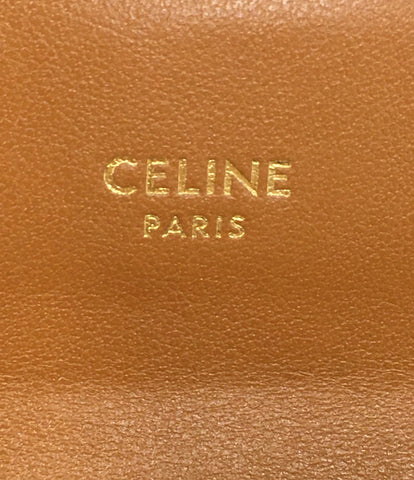 Celine Good Condition Tri-Fold Wallet Triomphe Small F-SD1290 Ladies (Tri-Fold Wallet) CELINE