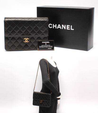 Chanel Leather Shoulder Bag Matrasse Single Chain Ladies Chanel