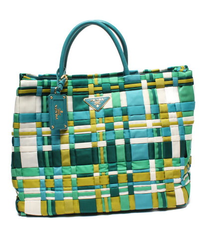 Prada Beauty Tote Bag Weave BN1652女士普拉达