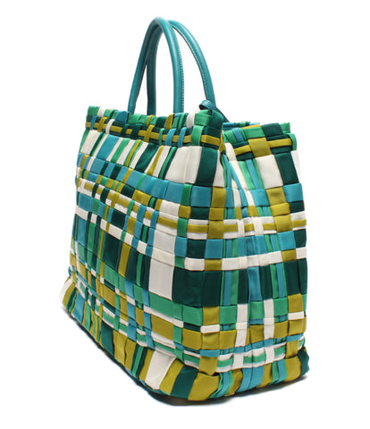 Prada Beauty Tote Bag Weave BN1652 Women's Prada