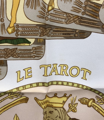 Hermes Silk Scarf Cale 90 Le Tarot Tarot Card Women (Multi Size ...