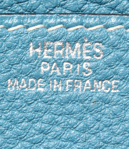 Hermes Two-fold wallet □ H stamped DGON GM Women (long wallet) HERMES