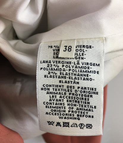 Hermèsความงามผลิตภัณฑ์ร่อซู้ลปุ่มเบลล์แขนสั้นเสื้อผู้หญิงขนาด38( m) hermesของ