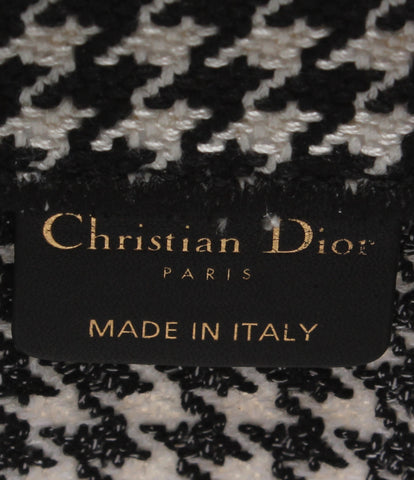 クリスチャンディオール 美品 ブックトートスモール 千鳥格子      レディース   Christian Dior