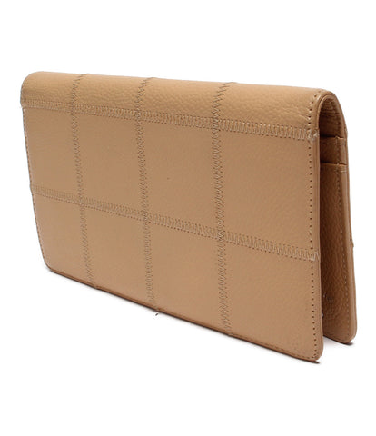 Chanel wallet chocolate 10352155 Women's (long wallet) CHANEL