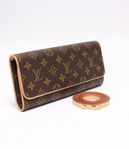 Louis Vuitton Beauty Products 2way Clutch Bag Handbag Pochette Twin GM Monogram M51852 Ladies Louis Vuitton