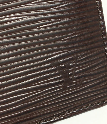 ルイヴィトン  二つ折り財布 ポルトピエ・カルトクレディ エピ   M63541 メンズ  (2つ折り財布) Louis Vuitton