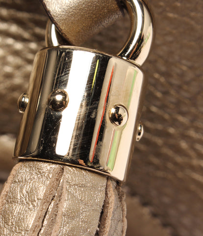 Gucci Beauty Products 2WAY Leather Handbag Shoulder Fringe Interlocking G 336751 Women GUCCI