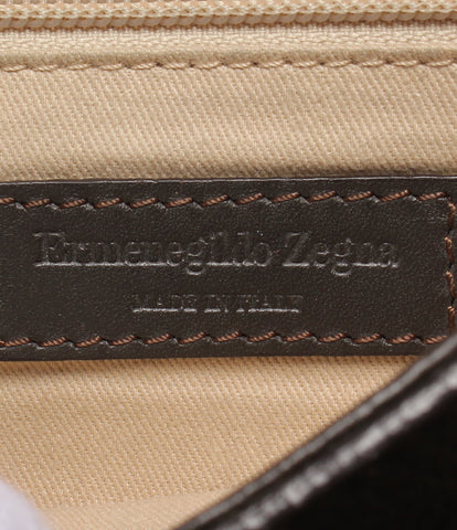 El Mezirdsenia Leather Second Bag Men's Emenegildo ZEGNA