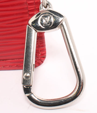 Louis Vuitton พวงกุญแจกรณีเหรียญสีแดง POCHET CRAP EPI M6380E สตรี (เหรียญกรณี) Louis Vuitton