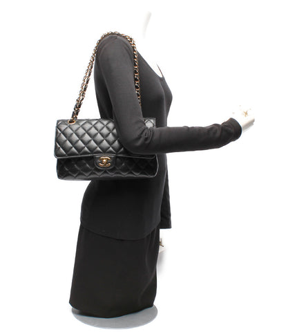 Chanel Chain Shoulder Bag Matrasse Current Model Caviar Skin Women's Chanel
