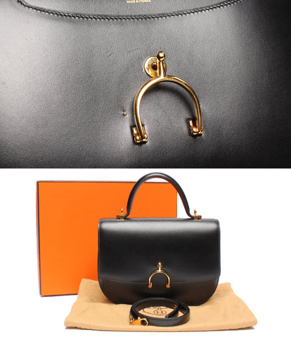 Hermes 2way Leather Handbags 〇 〇 Immedia Shebles Women's Hermes