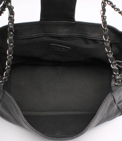 Chanel Leather Shoulder Bag Diamond Stitch Ladies CHANEL