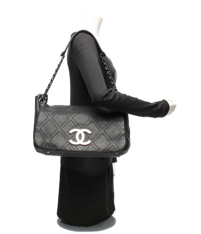 香奈儿（Chanel）皮革单肩包钻石针女士CHANEL