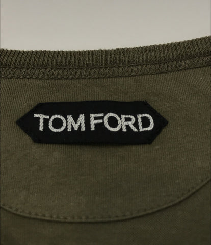 トムフォード  ヘンリーネック 半袖Tシャツ      メンズ SIZE 46 (XL以上) TOM FORD