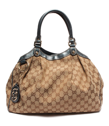 Gucci กระเป๋าถือ Tote Sukiy GG ผ้าใบ 211944 ผู้หญิงกุชชี่