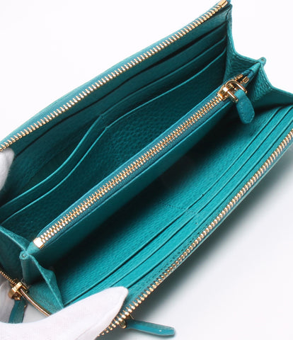 Prada L-shaped zipper wallet leather 1ML183 Women's (long wallet