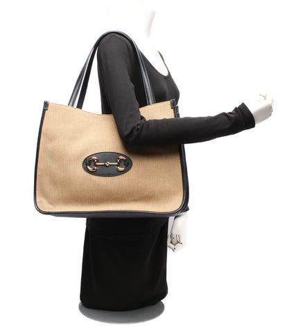 Gucci Leather Shoulder Tote Bag Horsebit 1955 623694 525040 Ladies GUCCI