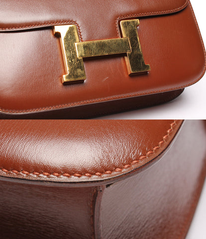 Hermes leather shoulder bag ○ G engraved Constance 23 Ladies HERMES