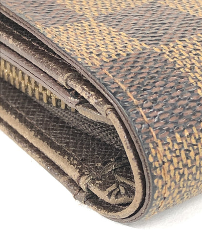 ルイヴィトン  二つ折り財布 ポルトモネ・ビエ・トレゾール ダミエ   N61730 ユニセックス  (2つ折り財布) Louis Vuitton