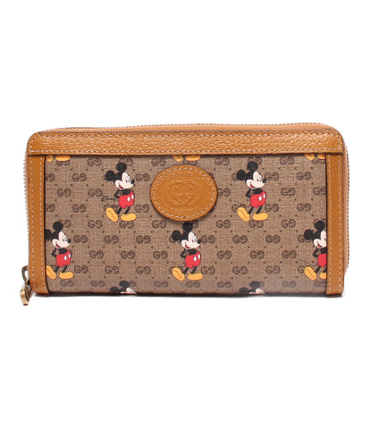 Gucci beauty goods Disney collaboration round zipper long wallet 602532 525040 Women's (round zipper) GUCCI