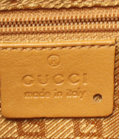 Gucci หนังกระเป๋าถือกระเป๋าสะพายไม้ไผ่ (เก่า) 001.4058 ผู้หญิงกุชชี่