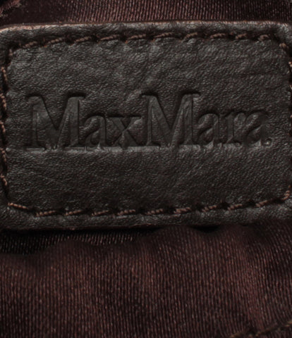 马克斯玛拉皮革手提包桶类型女士 MAX MARA