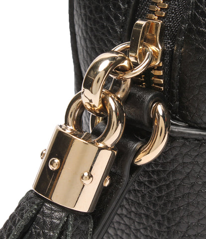 Gucci กระเป๋าสะพายหนังสภาพดี Soho Interlocking G 308364 Ladies GUCCI