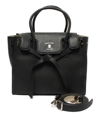 As good as new leather handbag 2way shoulder ladies A.D.M.J.