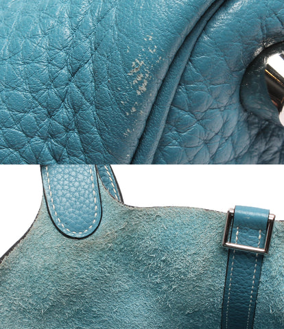 Hermes Leather Handbag □ O Engraved Picotan Lock PM Ladies HERMES