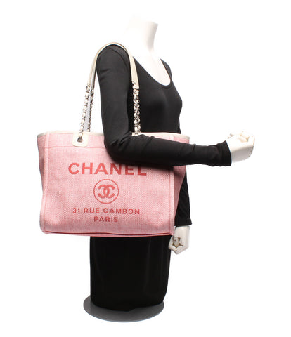 Chanel Shoulder Tote Bag Deauville Ladies CHANEL