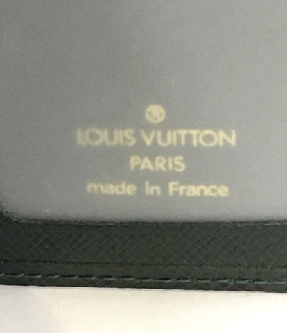 Louis Vuitton Pass Case Porto 2 Cartes Vertical Taiga M30494 Men's Louis Vuitton