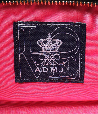 ADMJ Good Condition 2way Leather Handbag Shoulder Bag Ladies A.D.M.J.