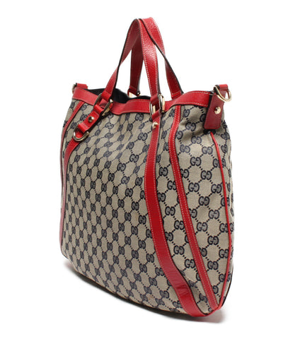 Gucci 2way Handbag Shoulder Bag GG Canvas Ladies GUCCI